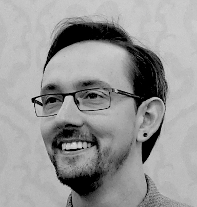 Profile shot of Dan Clarke