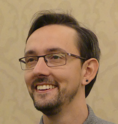 Photograph of designer Dan Clarke